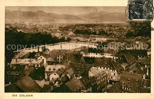 AK / Ansichtskarte Colmar Haut Rhin Elsass Panorama Kat. Colmar