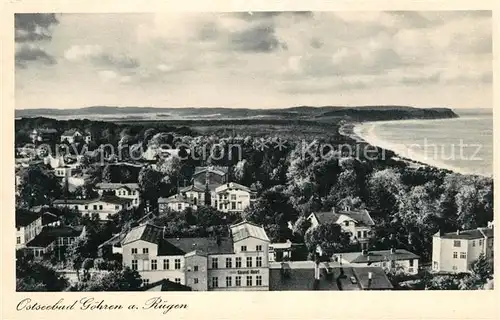 Goehren Ruegen Panorama Kat. Goehren Ostseebad Ruegen