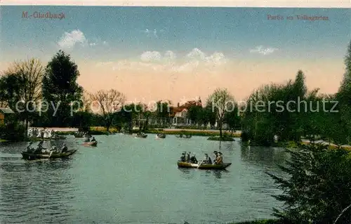 Moenchengladbach Volksgarten Teich Kat. Moenchengladbach