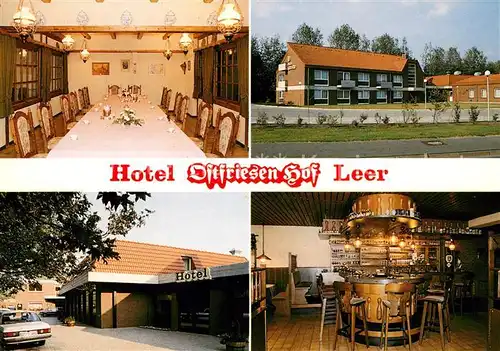 AK / Ansichtskarte Leer Ostfriesland Hotel Ostfriesen Hof  Kat. Leer (Ostfriesland)