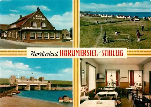 AK / Ansichtskarte Schillig Restaurant Deich  Kat. Horumersiel Wangerland