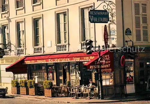 AK / Ansichtskarte Paris Restaurant Le Voltaire  Kat. Paris