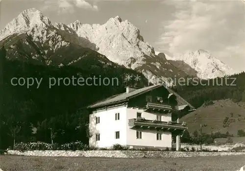 AK / Ansichtskarte Saalfelden Steinernes Meer Gasthaus