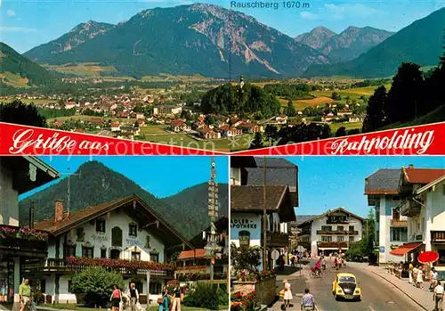 Ruhpolding Panorama Rauschberg Stadtansichten Kat. Ruhpolding