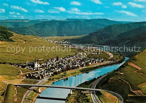 Bruttig Mosel Fliegeraufnahme Kat. Bruttig Fankel