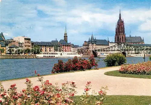 Frankfurt Main Mainpanorama Dom  Kat. Frankfurt am Main