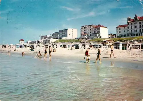 AK / Ansichtskarte Borkum Nordseebad Nordstrand Kat. Borkum