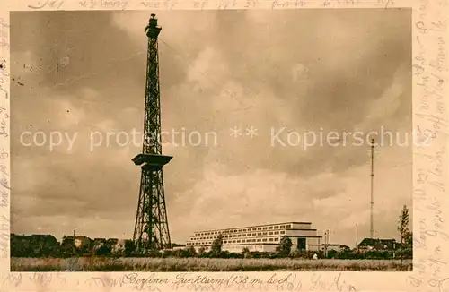 Berlin Funkturm Kat. Berlin