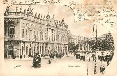 Berlin Ruhmeshalle Kat. Berlin