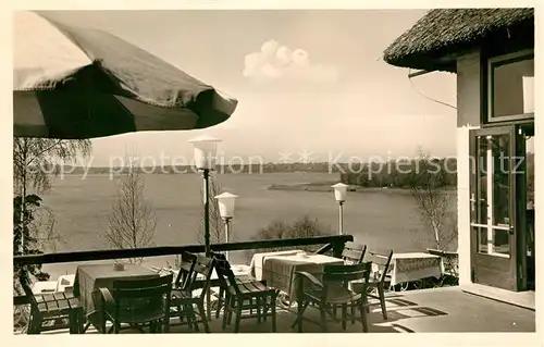 Wannsee Gaststaette Terrassen Seeblick Kat. Berlin