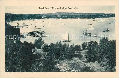 Wannsee Panorama Kat. Berlin