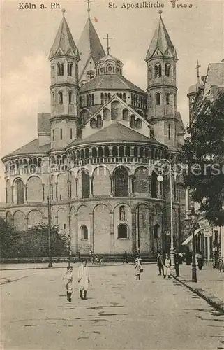 AK / Ansichtskarte Koeln Rhein St Apostelkirche Kat. Koeln