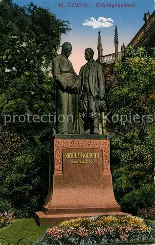 AK / Ansichtskarte Coeln Rhein Kolpingdenkmal Kat. Koeln