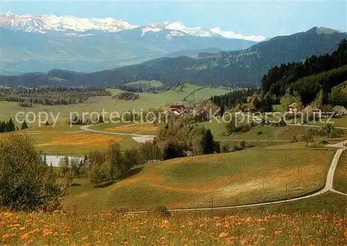 AK / Ansichtskarte Scheidegg Allgaeu Panorama Kat. Scheidegg