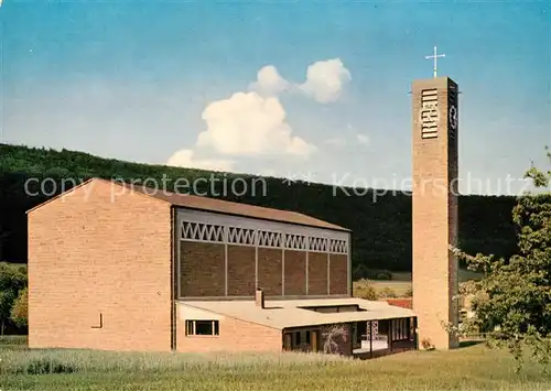 AK / Ansichtskarte Breitenbrunn Spessart Kirche Sankt Sebastian Kat. Faulbach