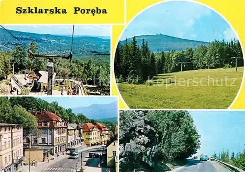 AK / Ansichtskarte Szklarska Poreba Schreiberhau Bergbahn