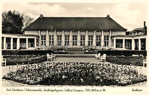 AK / Ansichtskarte Bad Duerrheim Kurhaus Kat. Bad Duerrheim