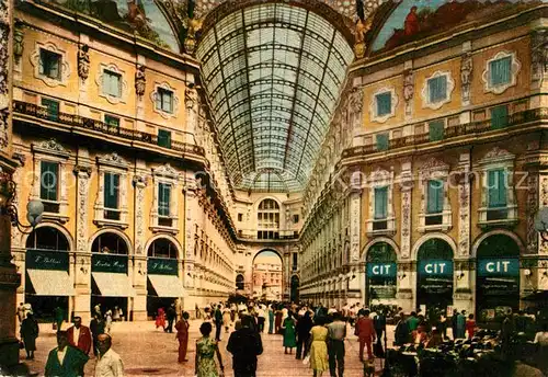 AK / Ansichtskarte Milano Galleria Vittorio Emanuele Kat. Italien