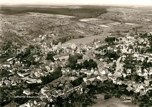 AK / Ansichtskarte Erbach Odenwald Fliegeraufnahme Kat. Erbach