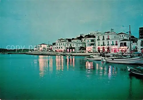 AK / Ansichtskarte Kreta Crete Aghios Nicolaos Panorama Hafen Abend Kat. Insel Kreta