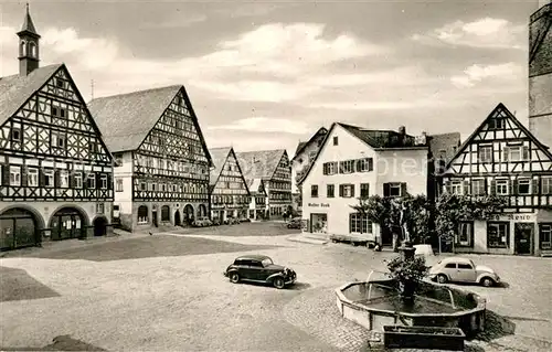 AK / Ansichtskarte Dornstetten Wuerttemberg bei Freudenstadt Marktplatz Kat. Dornstetten