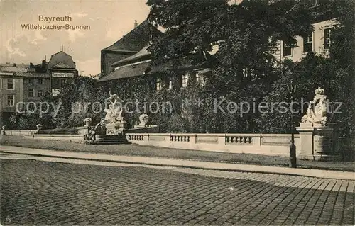 AK / Ansichtskarte Bayreuth Wittelsbacher Brunnen Kat. Bayreuth