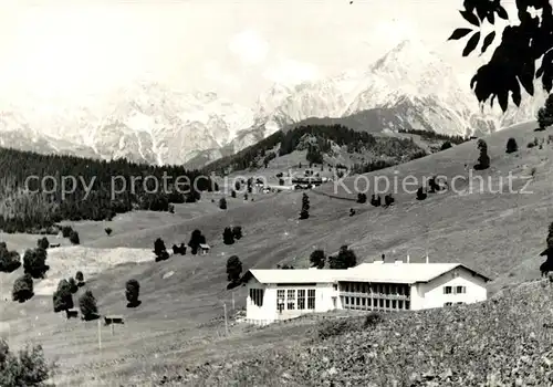 AK / Ansichtskarte Hintermoos Pinzgau Bundessportheim Kat. Maria Alm Steinernen Meer