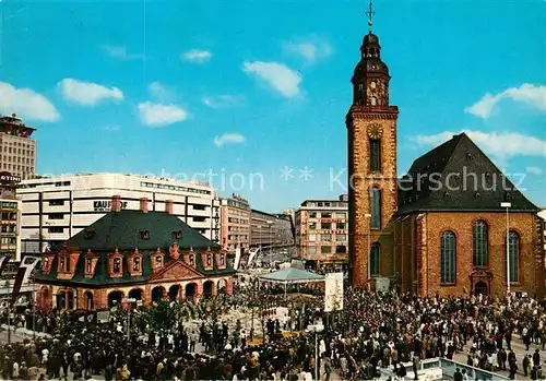 AK / Ansichtskarte Frankfurt Main Hauptwache Einweihung U Bahn Kat. Frankfurt am Main