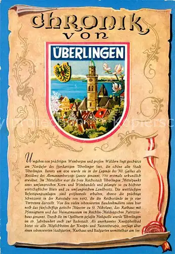 AK / Ansichtskarte ueberlingen Bodensee Chronik Kat. ueberlingen