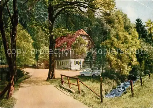 AK / Ansichtskarte Schellerhau HO Gaststaette Putzmuehle  Kat. Altenberg