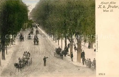 AK / Ansichtskarte Wien Prater Haupt Allee Kat. Wien