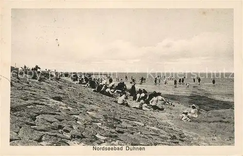 AK / Ansichtskarte Duhnen Nordsee Strand Kat. Cuxhaven