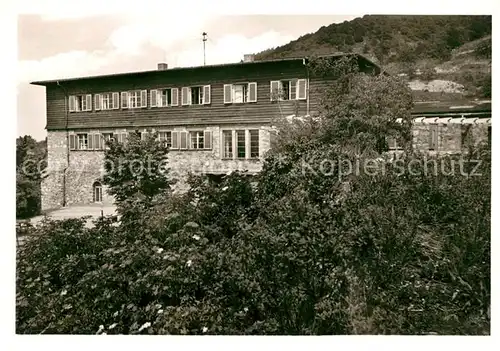 AK / Ansichtskarte Zwingenberg Bergstrasse Jugendherberge  Kat. Zwingenberg