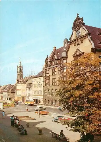 AK / Ansichtskarte Werdau Sachsen Marktplatz Kat. Werdau