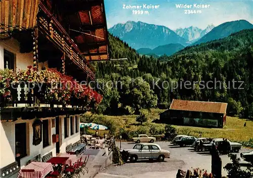 AK / Ansichtskarte Bayrischzell Alpengasthof Zum feurigen Tatzlwurm Kat. Bayrischzell