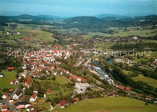 AK / Ansichtskarte Viechtach Bayerischer Wald Fliegeraufnahme Kat. Viechtach