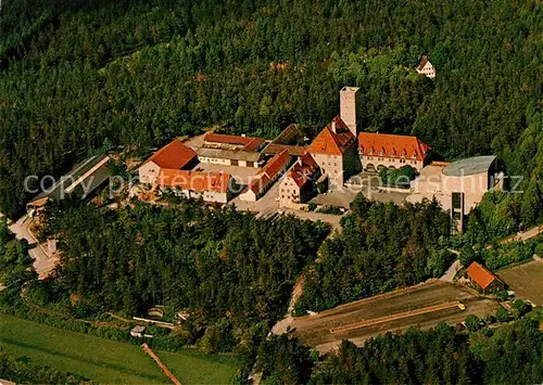 AK / Ansichtskarte Ebermannstadt Burg Feuerstein Jugendhaus Fliegeraufnahme Kat. Ebermannstadt