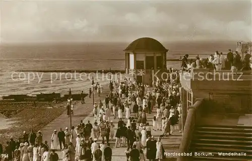 AK / Ansichtskarte Borkum Nordseebad Wandelhalle Kat. Borkum