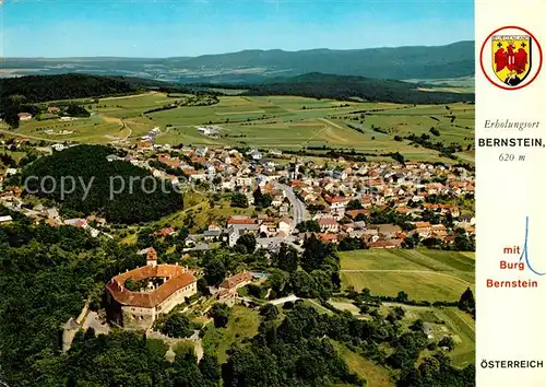 AK / Ansichtskarte Bernstein Burgenland Panorama Burg Bernstein Kat. Bernstein