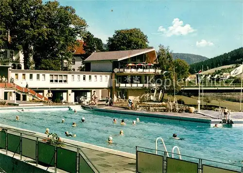 AK / Ansichtskarte Bad Karlshafen Mineral Schwimmbad Kat. Bad Karlshafen