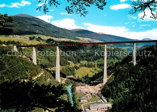 AK / Ansichtskarte Schoenberg Stubaital Europabruecke Kat. Schoenberg im Stubaital