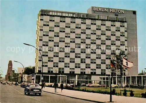 AK / Ansichtskarte Berlin Hilton Hotel  Kat. Berlin