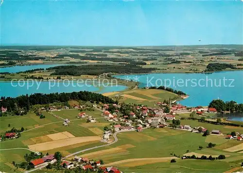 AK / Ansichtskarte Mattsee Salzburg Fliegeraufnahme Kat. Mattsee