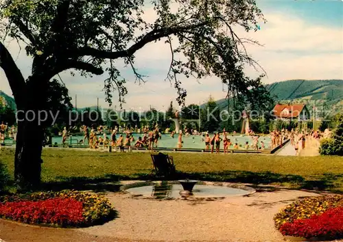 AK / Ansichtskarte Haslach Kinzigtal Schwimmbad Kat. Haslach Kinzigtal