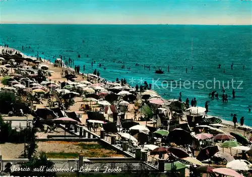 AK / Ansichtskarte Lido di Jesolo Scorcio sull incantevole Spiaggia Kat. Italien