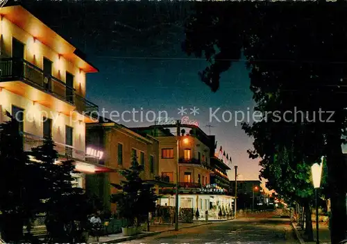 AK / Ansichtskarte Torre Pedrera Notturno Strassenpartie bei Nacht Kat. Rimini