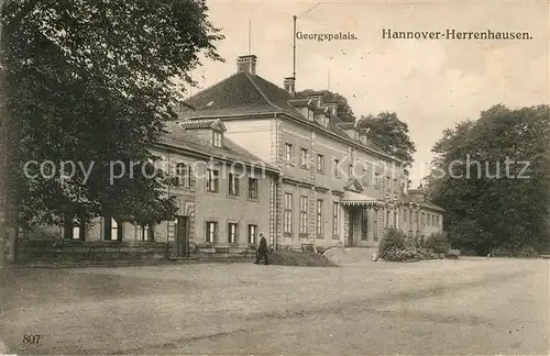 AK / Ansichtskarte Herrenhausen Hannover Georgspalais Kat. Hannover