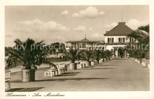 AK / Ansichtskarte Hannover Am Maschsee Kat. Hannover