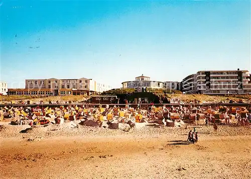 AK / Ansichtskarte Wangerooge Nordseebad Strand am Cafe Pudding Kat. Wangerooge