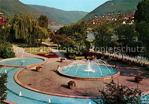 AK / Ansichtskarte Eberbach Neckar Wasserspiele Kat. Eberbach